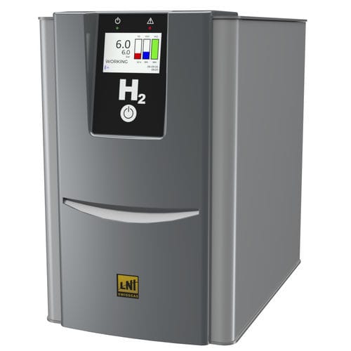 Generatore di idrogeno ad alta purezza - HG BASIC - lniswissgas - per gas-cromatografia / compatto / PEM
