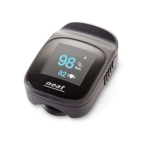 Pulsossimetro da dito - Neat - medico / senza fili / Bluetooth
