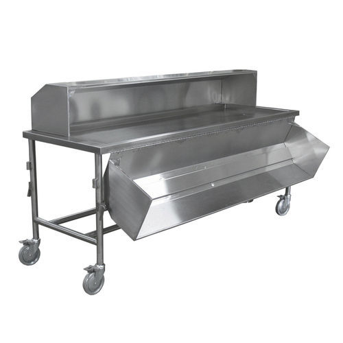 Tavolo di dissezione - 600021 - Mortech Manufacturing - rettangolare / in acciaio inossidabile