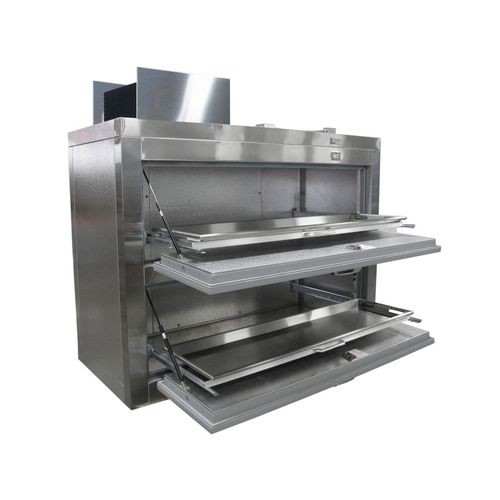 Cella mortuaria frigorifera 2 salme - 1036-R116 - Mortech Manufacturing - a carico frontale