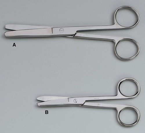 Forbici per bendaggio - 31546 - Embalmers Supply Company - par paziente umano / dritta