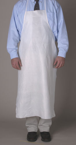 Sovracamice unisex - 30611 - Embalmers Supply Company - in polietilene / monouso / bianco