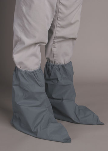 Copriscarpa con gambale in polietilene - 30922 - Embalmers Supply Company - antistatico