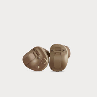 Audioprotesi ITE - Unique  - Widex - wireless / beige / marrone
