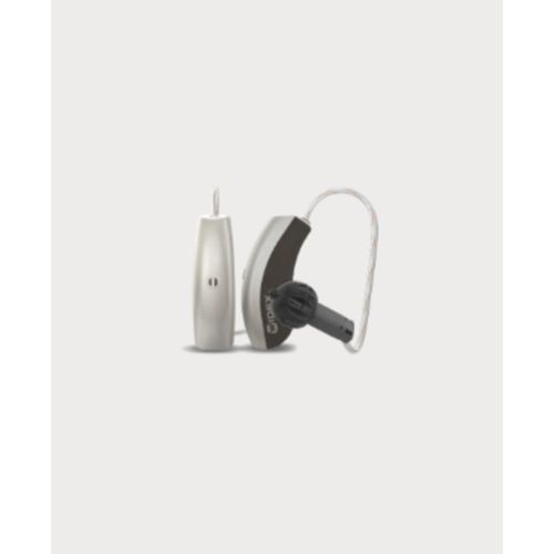 Audioprotesi RIC - Evoke 10 - Widex - con controllo remoto / nera / grigia