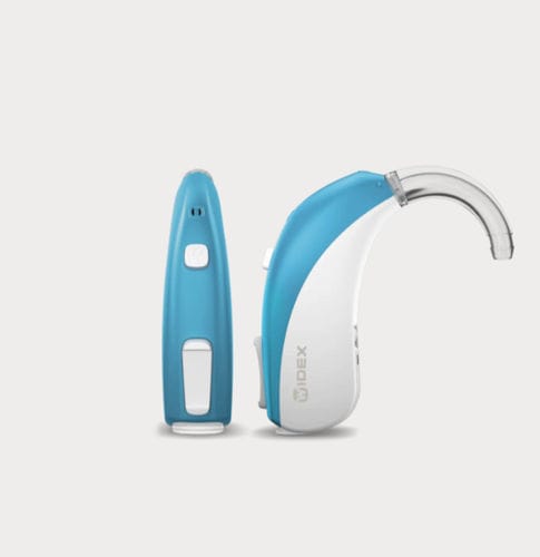 Audioprotesi BTE - 13 D - Widex - con controllo remoto / wireless / blu