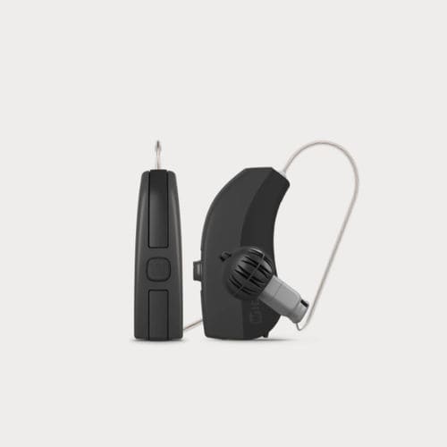 Audioprotesi RIC - Evoke Fusion 2 - Widex - con controllo remoto / blu / marrone