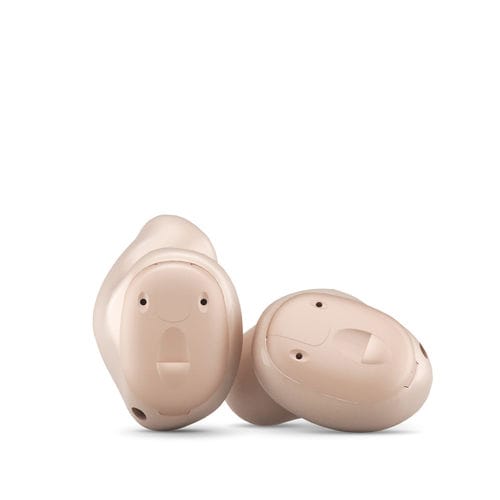 Audioprotesi ITE - Unique XP - Widex - wireless / marrone / beige