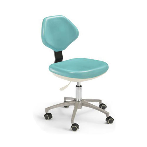 Sgabello per studio odontoiatrico - GD-DTS06 - Foshan Gladent Medical Instrument Co.,Ltd - ad altezza regolabile / con schienale / con rotelle