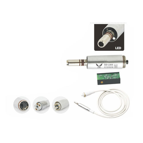 Micromotore per unità odontoiatriche - Foshan Gladent Medical Instrument Co.,Ltd - elettrico brushless / dritto / in fibra ottica