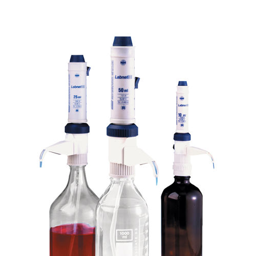 Dispensatore su flacone da laboratorio - Labmax™ - Labnet International - a volume regolabile