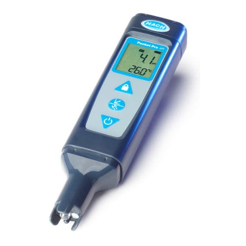 Tester di pH - Pocket Pro - HACH LANGE Europe - di calibrazione / per analisi di acque / portatile