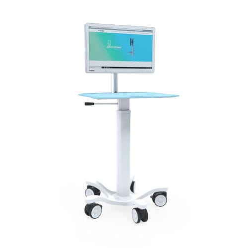 Carrello informatico con batteria - MIT-Cart - Bytec Healthcare - ad altezza regolabile
