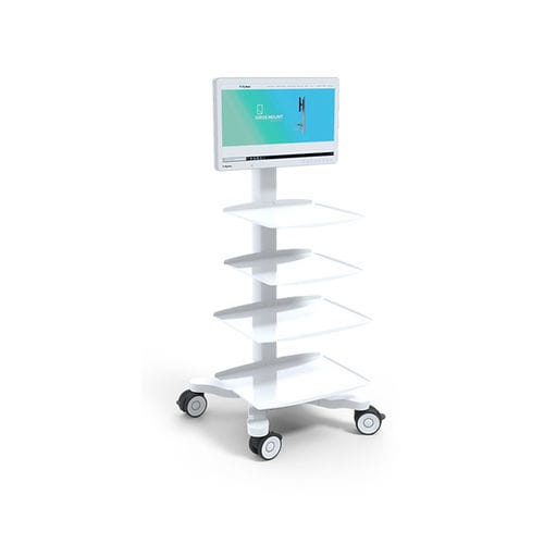 Carrello medico - GeniEquip - Bytec Healthcare - per dispositivi medici / per apparecchio / 3 vassoi
