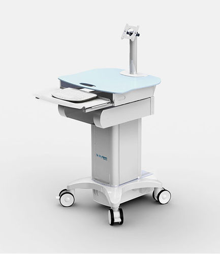 Carrello informatico con cassetti - Smart-Cart - Bytec Healthcare - ad altezza regolabile / con batteria