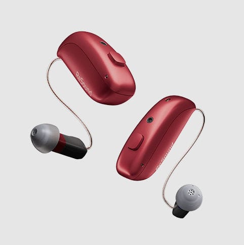 Audioprotesi pretimpanica invisibile - Vivia™ - ReSound - a tenuta stagna / con riduzione del rumore / wireless