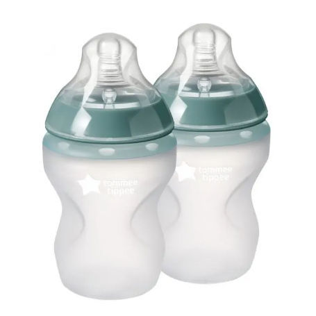 Biberon in silicone - Closer to Nature - tommee tippee