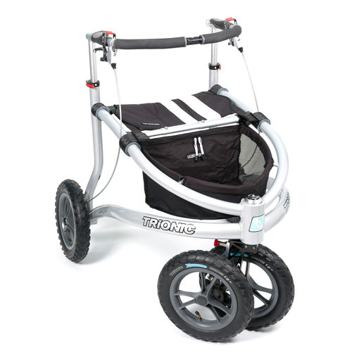 Deambulatore rollator a 4 ruote - Veloped 12er L - Trionic - con sedile / ad altezza regolabile