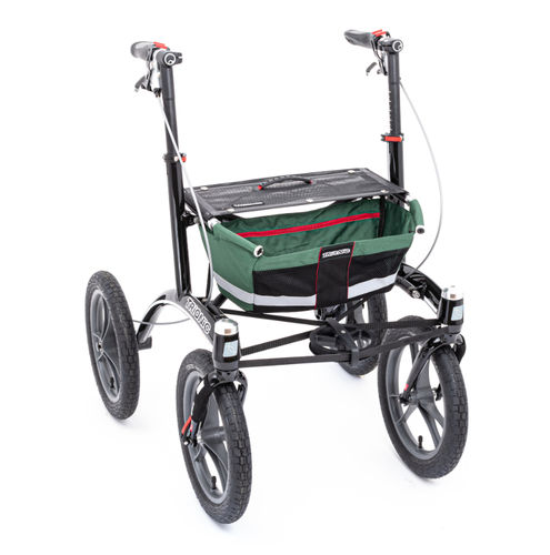 Deambulatore rollator a 4 ruote - Walker 14er - Trionic - con braccioli / ad altezza regolabile