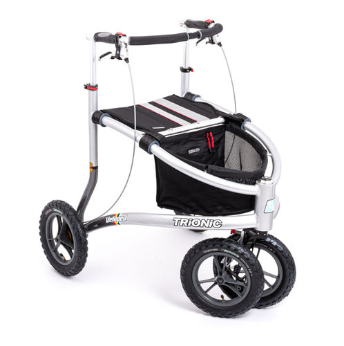 Deambulatore rollator a 4 ruote - Veloped Tour 12er - Trionic - ad altezza regolabile