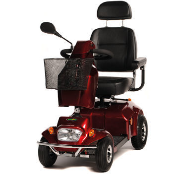 Scooter per disabili elettrico - City Ranger - Luggie - a 4 ruote / con cestello