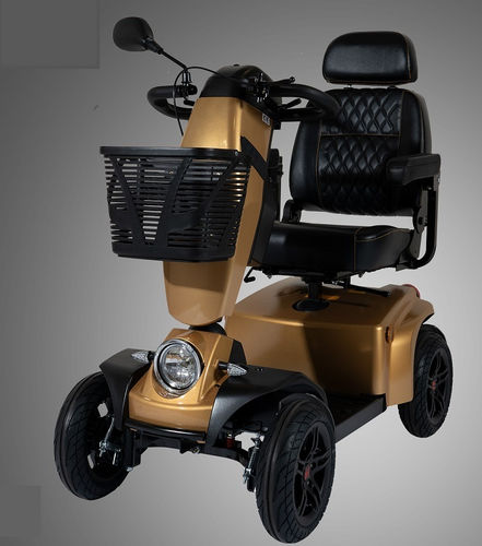 Scooter per disabili elettrico - FR1 City - Luggie - a 4 ruote / con cestello