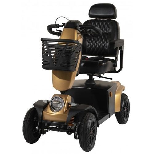 Scooter per disabili elettrico - FR1 Cruiser - Luggie - a 4 ruote / con cestello