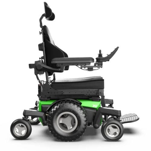 Sedia a rotelle elettrica - MAGIC 360 – MWD CROSSOVER  - Magic Mobility - fuoristrada / con poggiagambe / con poggiatesta