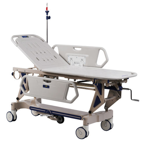 Barella con carrello da trasporto - ST-100 - Advanced Instrumentations - di emergenza / per blocco operatorio / manuale