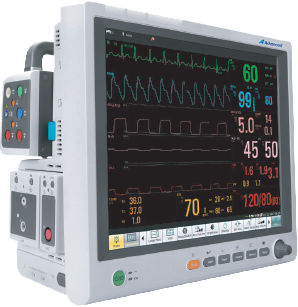 Monitor multiparametrico modulare - PM-2000M - Advanced Instrumentations - compatto / ECG / RESP