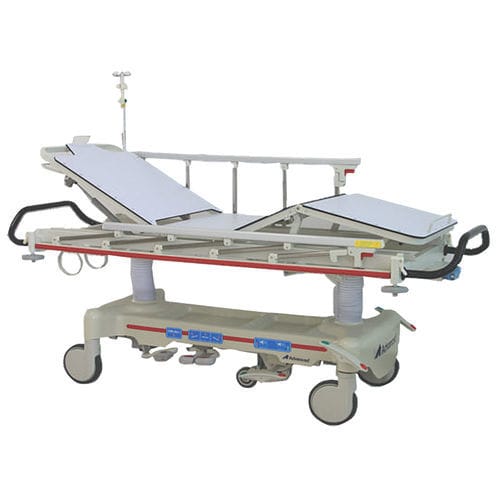 Barella con carrello da trasporto - ST-2000 Plus - Advanced Instrumentations - idraulica / Trendelenburg / ad altezza regolabile