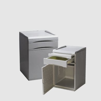 Comodino con cassetti - HF 03 White Cream - Advanced Instrumentations