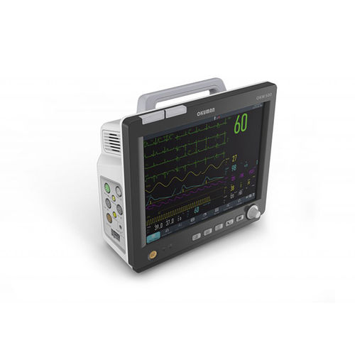 Monitor multiparametrico compatto - OKM 500 - Okuman Medikal Sistemler Anonim Sirketi - portatile / ECG / TEMP