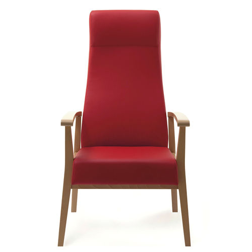 Sedia con braccioli - 52-63/3RG - piaval - con schienale alto