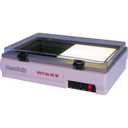 Transilluminatore per sistemi di documentazione su gel - UVT-20 M/W - Herolab GmbH Laborgeräte - UV / a luce bianca