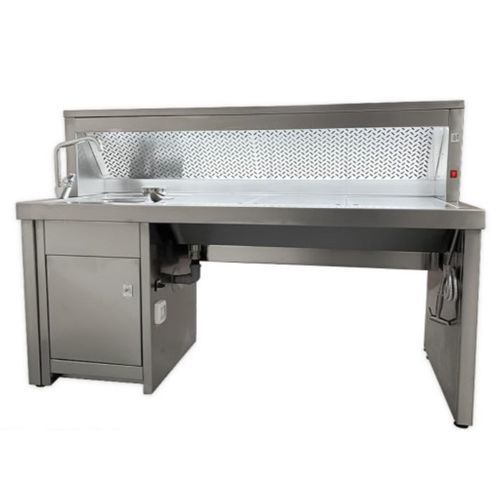 Tavolo da lavoro - 5DT25 - Hiplaas - da laboratorio / rettangolare / ventilato