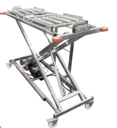 Carrello funerario di trasporto - TRAYLIFT1700-SL - Hiplaas - di carico / di scarico / in acciaio inossidabile