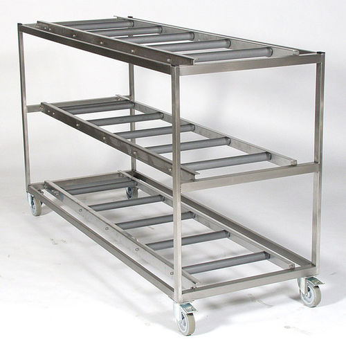 Scaffalatura 3 ripiani - T-MSD-03 - Thalheimer Kuehlung - per stoccaggio di cadaveri / mobile / in acciaio inossidabile