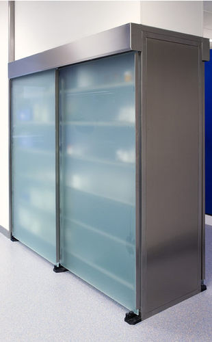Armadio per materiali di laboratorio - NPS-1600-FM - Thalheimer Kuehlung - con ripiano / fisso / in acciaio inossidabile