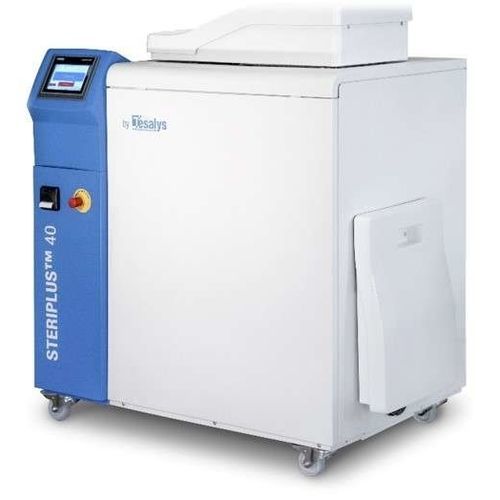 Sistema di trattamento rifiuti medicali - STERIPLUS™ 20 - Spire Integrated Solutions - automatico / mobile / con sterilizzatore