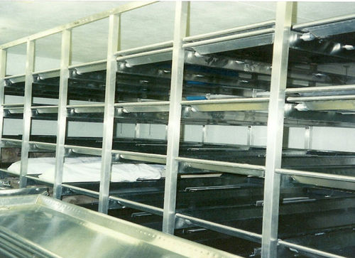 Scaffalatura modulare - SR1211-3 - Spire Integrated Solutions - per stoccaggio di cadaveri / con struttura aperta / in acciaio inossidabile
