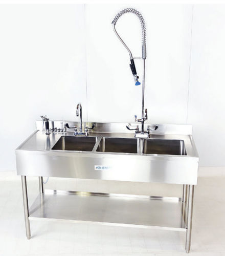 Lavandino di decontaminazione - SPS1 - Spire Integrated Solutions - di sterilizzazione / per trattamenti / 1 postazione