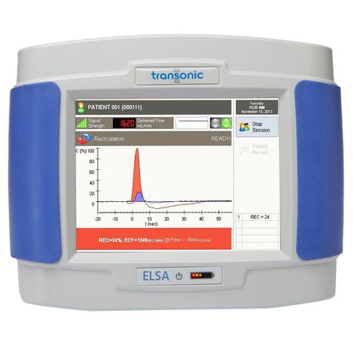 Simulatore di paziente di monitoraggio - ELSA® - Transonic - per ECMO / per interventi di emergenza / monitor