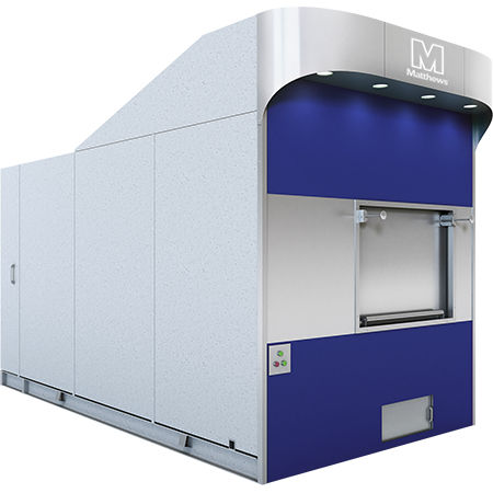 Forno crematorio - Super PowerPak III Plus - Matthews Environmental Solutions - mortuario / a pavimento / automatico