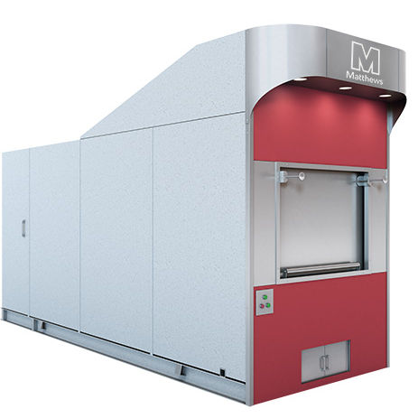 Forno crematorio - PowerPak II PLUS  - Matthews Environmental Solutions - mortuario / a pavimento / automatico