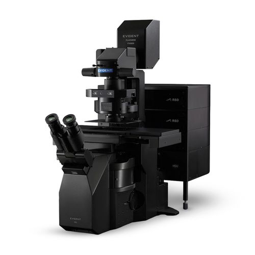 Microscopio ottico - FLUOVIEW™ FV5000 - Evident - Olympus Scientific Solutions - per scienze della vita / non specificato / invertito