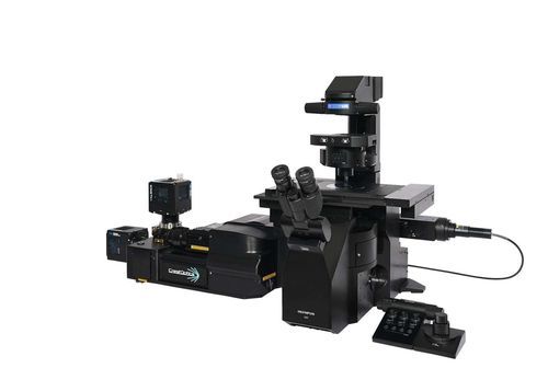 Microscopio ottico - IXplore IX85 SpinXL - Evident - Olympus Scientific Solutions - per monitoraggio di colture cellulari / per biologia / da ricerca