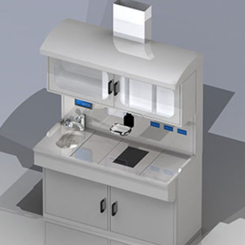 Tavolo da laboratorio - VPT - AFOS - per prelievo di sangue / ventilato