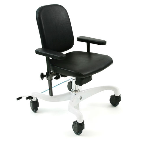 Sedia da ufficio con braccioli - Euroflex Clinic - Eurovema Mobility - con rotelle / ad altezza regolabile