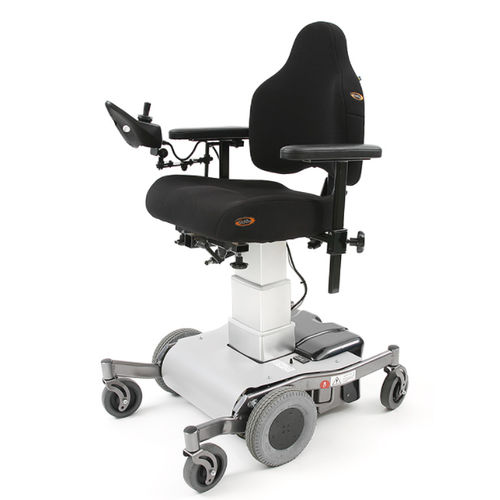 Sedia a rotelle elettrica - Flexmobil i6 SitRite - Eurovema Mobility - da esterno / da interno / ad altezza regolabile
